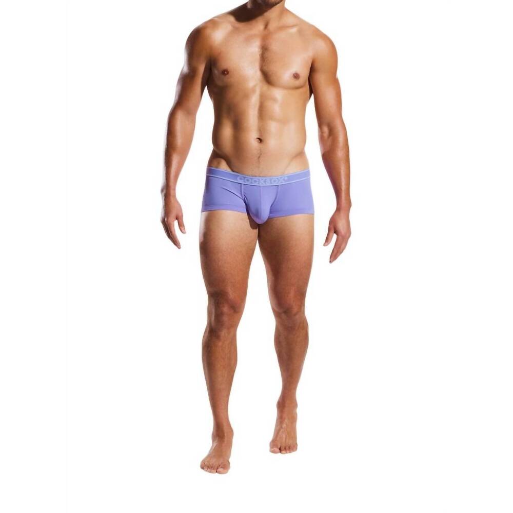 NEW COCKSOX men's contour pouch trunk in lilac